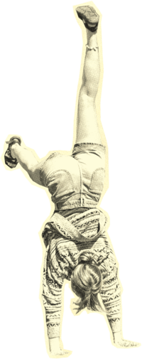 Vadove stovi ant ranku